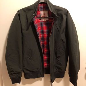 Baracuta Black Bomber Jacket